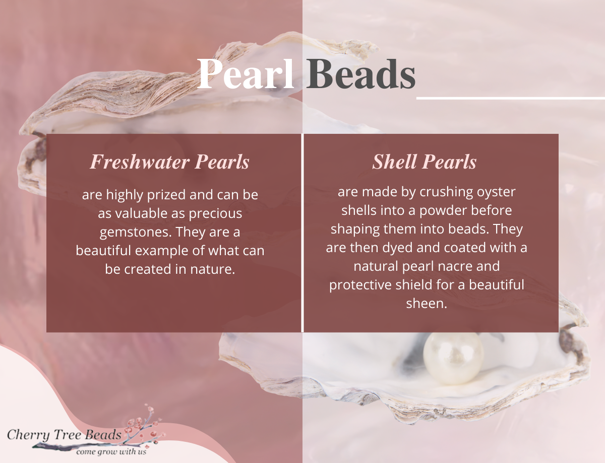 fresh water or shell pearls